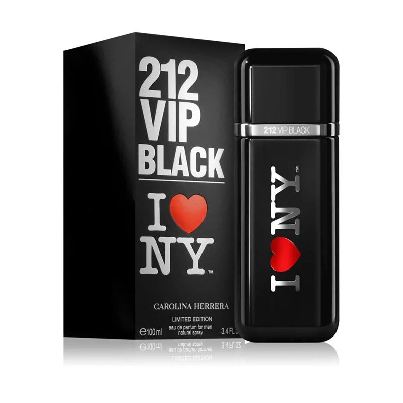 Carolina Herrera 212 VIP Black I Love New York EDP парфюм за мъже - 100ml